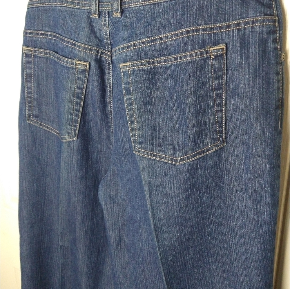 Gloria Vanderbilt  woman 12S denim blue 5 pocket Amanda Jeans casual straight - Picture 10 of 11